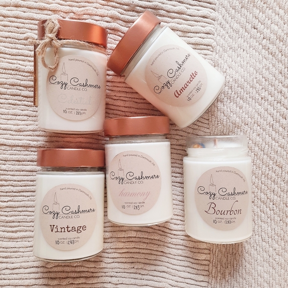 Wind River Scented Soy Candle | Hand Poured 10oz - Picture 3 of 7